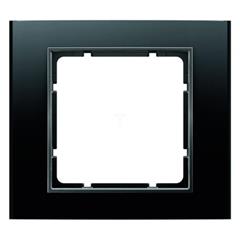 Berker B.3 Ramka pojedyncza aluminium czarny/antracyt 10113005