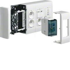 Systo Puszka instalacyjna natynkowa do 6 (3x2) modułów 45x45 mm biała LPT06H