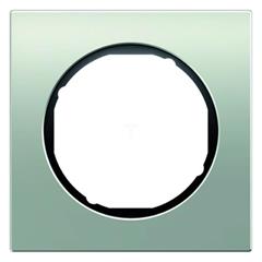 Berker R.3 Ramka pojedyncza aluminiowa czarna 10112284