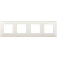 DANTE Ramka poczwórna biała 450484