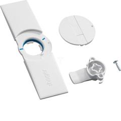 Płytka drzwiowa z uchwytem i ryglem do obudów IP44 FZ598N