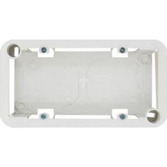 COSMO MAXI Puszka natynkowa podwójna biała 310492