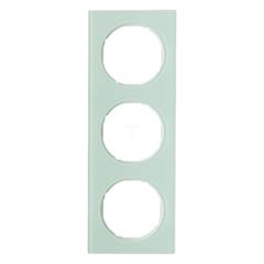 Berker R.3 Ramka potrójna szkło hartowane białe 10132209