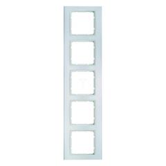 Berker B.3 Ramka pięciokrotna aluminiowa śnieżnobiała 10153904