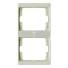 Berker Arsys Ramka podwójna pionowa kremowa 13230002
