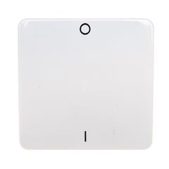 Optima Klawisz pojedynczy z zymbolem „0” i „1” do łącznika 2- i 3-biegunowego biały 12008502