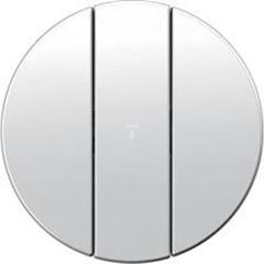 Berker R.1/R.3 Klawisz potrójny do łącznika biały 16652089