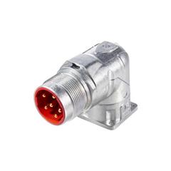 Wtyczka okrągła kątowa obracana męska 5+PE 630V 25A EPIC LS1 24420058