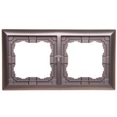 KOS66 Ramka podwójna grafitowa 666082