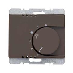 Berker Arsys Regulator temperatury 10A 250V z zestykiem zmiennym i elementem centralnym brązowy 20260001