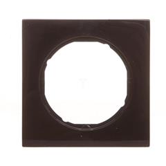 Berker R.3 Ramka pojedyncza czarna 10112245