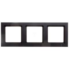 Berker Q.3 Ramka potrójna antracyt, aksamit 10136096