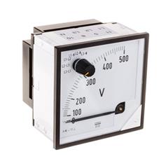 Woltomierz z przełącznikiem N E615 500V pozycja pracy C3 K=90 st. bez atestu KJ EP29NE6150000