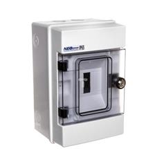 Rozdzielnia hermetyczna modułowa 1x4 z zamkiem natynkowa IP65 RH-4/Z 36.05