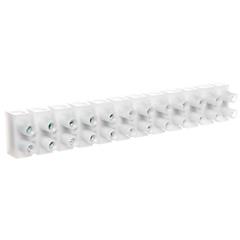 Listwa zaciskowa gwintowa 12-torowa 10mm2 poliamidowa PA66 z podkładką biała 89094110