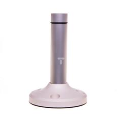Podstawa z tulejką 100mm biała aluminium XVMZ02