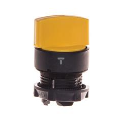 Napęd przełącznika 2 położeniowy żółty bez podświetlenia bez samopowrotu ZB5AD205