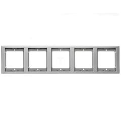 Berker K.5 Ramka pięciokrotna pionowa stal szlachetna nierdzewna 13537004