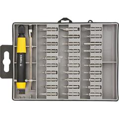 Końcówki wkrętakowe precyzyjne z uchwytem (zestaw 32 szt.) 39D555