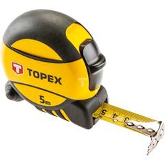 Miara zwijana stalowa 5 m x 19mm magnetyczna końcówka 27C395