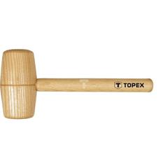 Młotek drewniany okrągły śr. 70mm trzonek drewniany 02A057