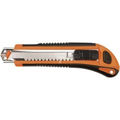 Nóż z ostrzem łamanym 18mm 3 ostrza metalowe prowadnice korpus z tworzywa 17B168