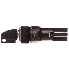 Napęd przełącznika 2 położeniowego czarny z kluczykiem z samopowrotem Q18S1 038806