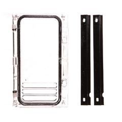 Klapka przezroczysta 130x77x25mm 6TE IP65 SKF-FF6 233781