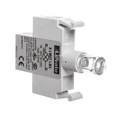 Oprawka z LED zielona 18-30V AC/DC 8LM2TLB3