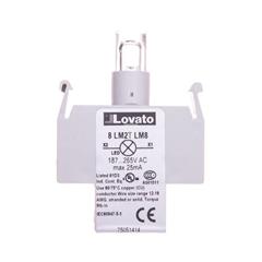 Oprawka z LED biała 187-265V AC 8LM2TLM8