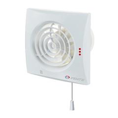 Wentylator osiowy fi 100 230V 7,5W 97m3/h 25dB z wyłącznikiem sznurkowym biały 100QUIETV