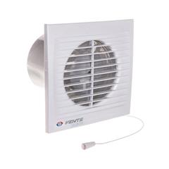 Wentylator osiowy fi 100 230V 5,6W 78m3/h 26dB cichy łożyska kulowe wyłącznik sznurkowy 100SILENTA-SVL