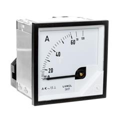 Amperomierz analogowy tablicowy 60/120A 72x72mm IP50 C3 K=90 st. EA17N F21200000000