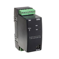 Moduł 8-kanałowy wyjść binarnych zasilanie 85-253V AC/DC 4 wyjścia przekaźnikowe bez atestu KJ SM4 12000