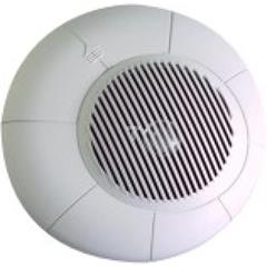 Dzwonek eletroniczny bateryjny 9V IP20 85dB biały KAKADU