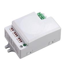 Czujnik ruchu mikrofalowy z regulacją zworkową 5.8GHz 500W 180/360 stopni 5-200lx biały OR-CR-229