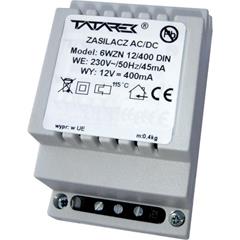 Zasilacz na szynę /do elektrozaczepu/ 230V AC/12V DC T-90