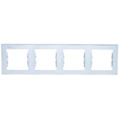 Sedna Ramka poczwórna pozioma szara SDN5800733