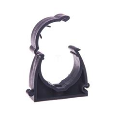 Uchwyt zamknięty do rur 28mm szary UZ 28 SZ 10193 /100szt./