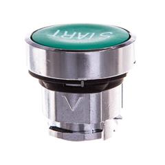 Napęd przycisku zielony /START/ bez podświetlenia z samopowrotem ZB4BA333