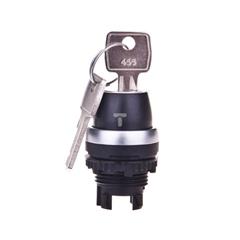 Napęd przełącznika 3 położeniowy czarny z samopowrotem 023961