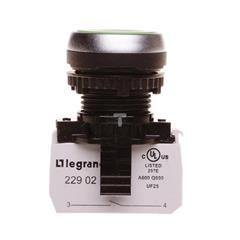 Przycisk sterowniczy 22mm zielony 1R z samopowrotem 023702