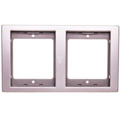 Berker K.5 Ramka podwójna pionowa stal szlachetna nierdzewna 13237004